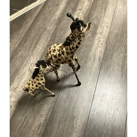 Victorian Antique Miniature Giraffe Victorian Toys Handmade Fur Taxidermy - Picture 5 of 13